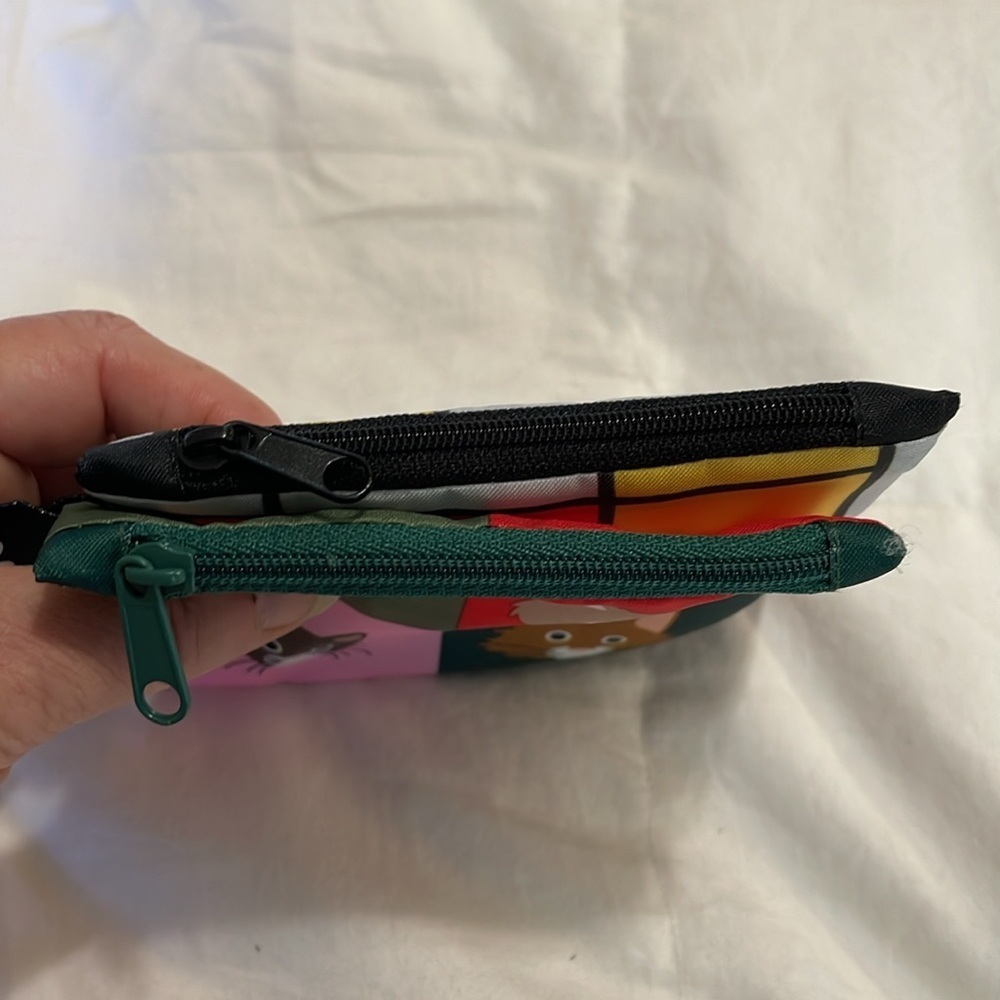 LOQI | Two | Mini | Zippered | Coin/Accessories/Essentials/Toiletries| Pouches - Picture 12 of 15